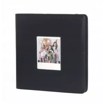 LOVEINSTANT Álbum de fotografias para 288 fotos, compatível com Fuji Instax Wide 400/300, Polaroid 600/Now, preto