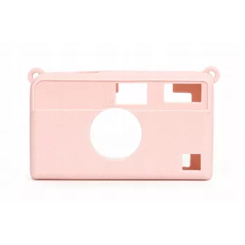 LOVEINSTANT Capa protetora de silicone para Kodak Ektar H35, H35N, Ultra F9 - rosa