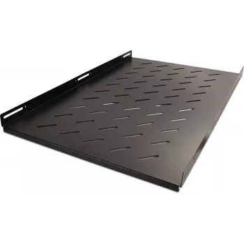 RACKTEL RL-P1000S Prateleira fixa 19 polegadas 1U profundidade 1000mm capacidade de carga 80kg preto