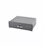 RACKTEL RL-SZ3U Gaveta deslizante 3U para racks de 19 polegadas, preto (RAL 9005)
