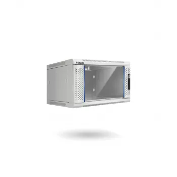 RACKTEL RL-6606WR-G Armário de rede de parede 6U 600x600mm Flat-Pack cinzento