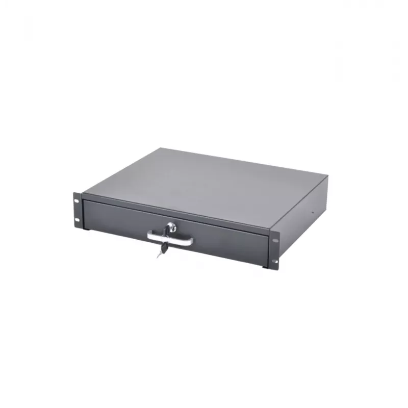 RACKTEL RL-SZ2U Gaveta de rack 2U - Gaveta de aço 19