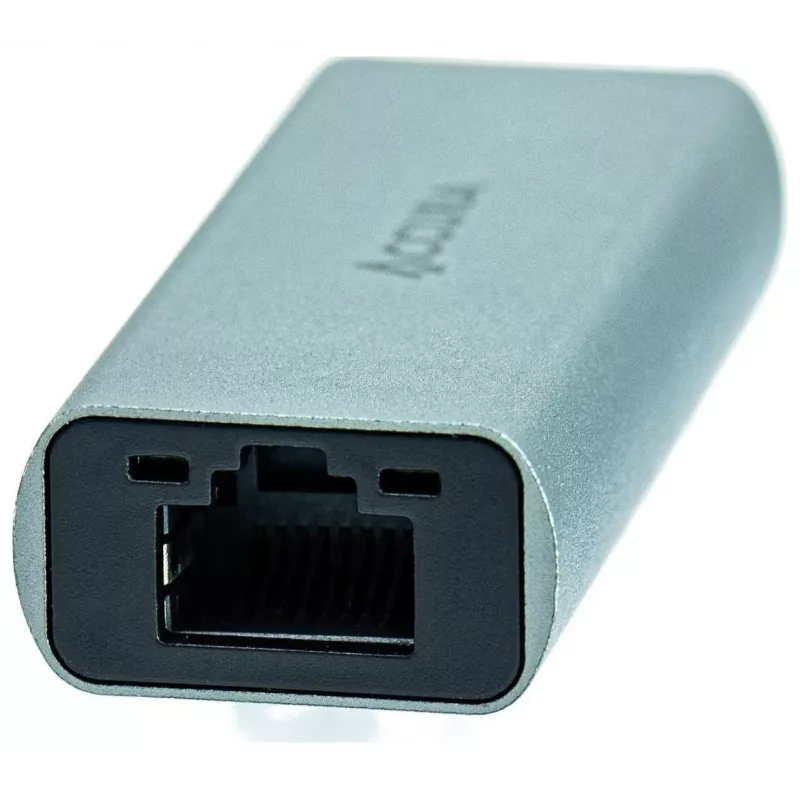 Adaptador ACCURA USB-C para RJ45 Gigabit Ethernet, Cinzento Espacial