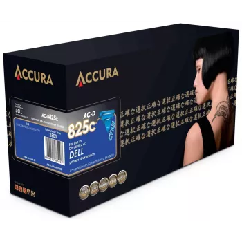 Cartucho de toner compatível Accura para Dell 593-BBSD (Preto, Alta Capacidade, 10.000 páginas)