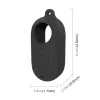 PULUZ Capa de silicone com proteção de objetiva para Insta360 GO 3 – Preto