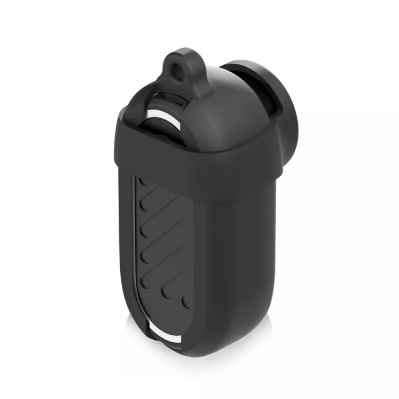 PULUZ Capa de silicone com proteção de objetiva para Insta360 GO 3 – Preto