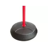 LEAN TOYS Cesto de basquetebol ajustável para crianças com bola para jardim