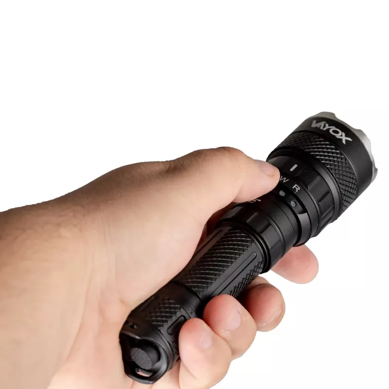 Vayox VA0099 Lanterna LED 1500 Lúmenes CREE XHP50 USB-C Recarregável