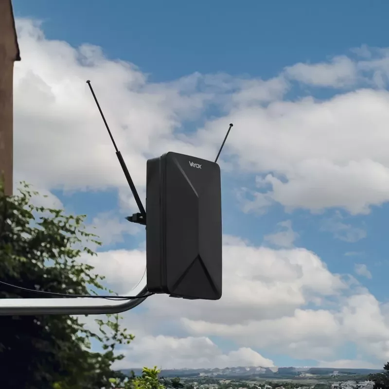 VAYOX VA0248 Antena DVB-T/T2 4K Interior/Exterior com Amplificador e Filtro LTE 4G