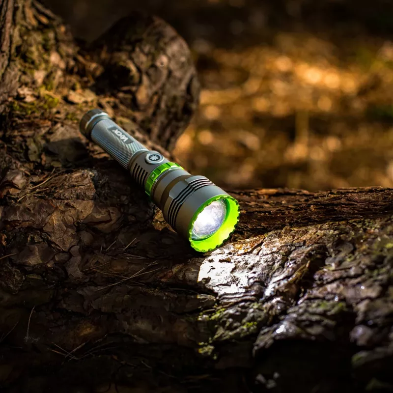 Lanterna LED VAYOX VA0363 1000 lm, recarregável, USB-C, power bank, preta