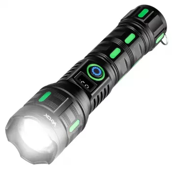 Lanterna tática recarregável VAYOX Pro Series VA0365 1200lm