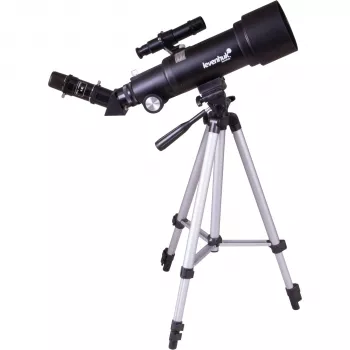 Telescópio refrator Levenhuk Skyline Travel Sun 70 com filtro solar