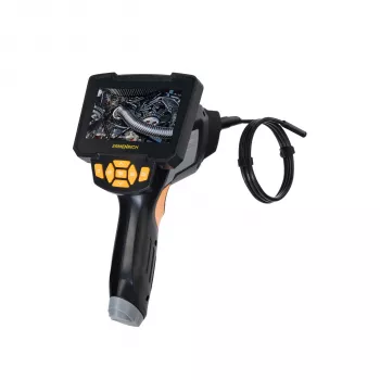 Endoscópio industrial Ermenrich Seek VE40 sonda de 5m ecrã IPS de 4,3 polegadas 1080P lente dupla IP67