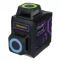 Nível laser Ermenrich LV40 PRO, feixe verde, 2 linhas, alcance 20 m