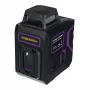 Nível laser Ermenrich LV20 PRO - Verde, 2 feixes, alcance 20 m, autonivelante, IP54, Li-Ion