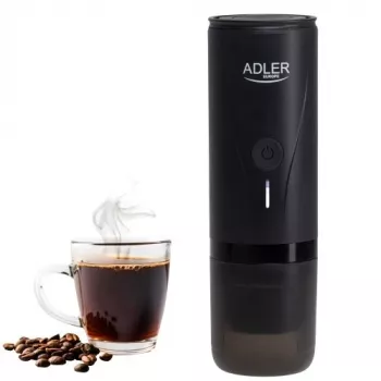 Adler AD 4400 Máquina de café portátil, 20 bar, preto