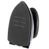 Adler AD 5049 Ferro de engomar a vapor de viagem, 420 W, base de cerâmica 14 x 7,5 cm, depósito de água 30 ml, 110/220 V, preto/violeta