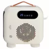 Termoventilador cerâmico Adler AD 7756 1500W preto