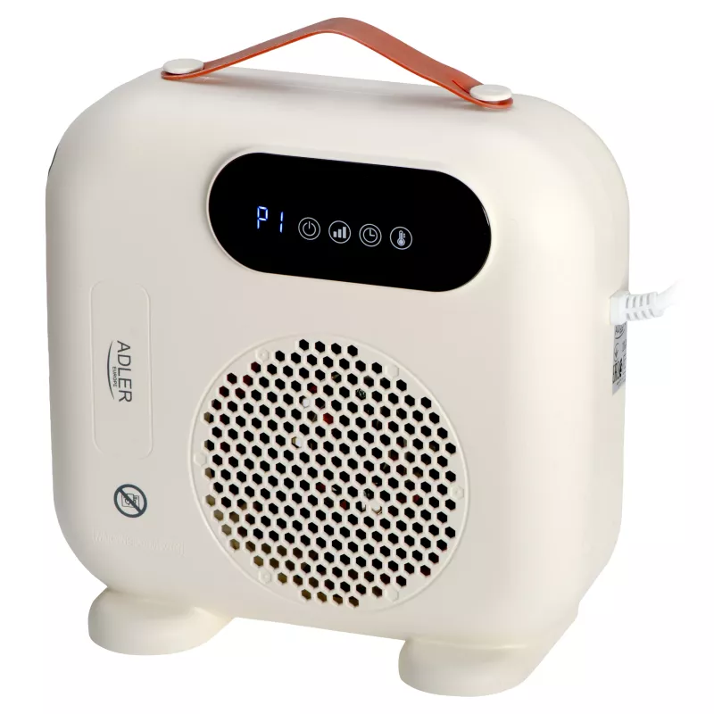 Termoventilador cerâmico Adler AD 7756 1500W preto