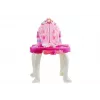 LEAN TOYS Penteadeira com luz e som, banco, entrada MP3, magia