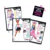 EPEE Fashion Design Kit criativo com mesa de luz LED - Projeto Moda
