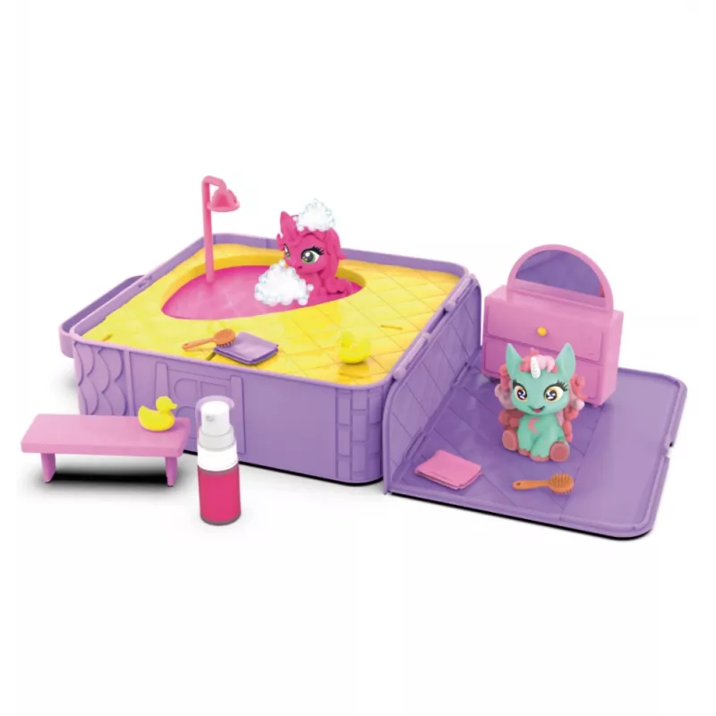 EPEE Brudaski w kąpieli Unicorn Conjunto de brinquedo de banho com jacuzzi