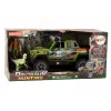 LEAN TOYS Carro de Caça Todo-o-Terreno Hunter Dinossauro Luzes Sons Verde
