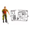 LEAN TOYS Carro de Caça Todo-o-Terreno Hunter Dinossauro Luzes Sons Verde