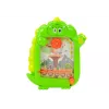 LEAN TOYS Quadro de desenho jogo de bolso 2 em 1 verde dinossauro