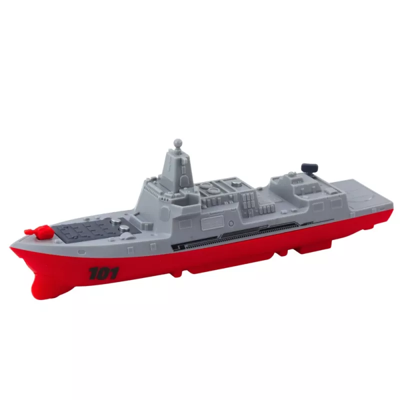 LEAN TOYS Conjunto militar navio submarino aviões de combate mísseis