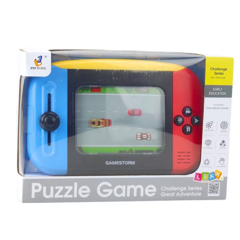 LEAN TOYS Consola Jogo de Aventura Arcade Sons Ecrã Retroiluminado