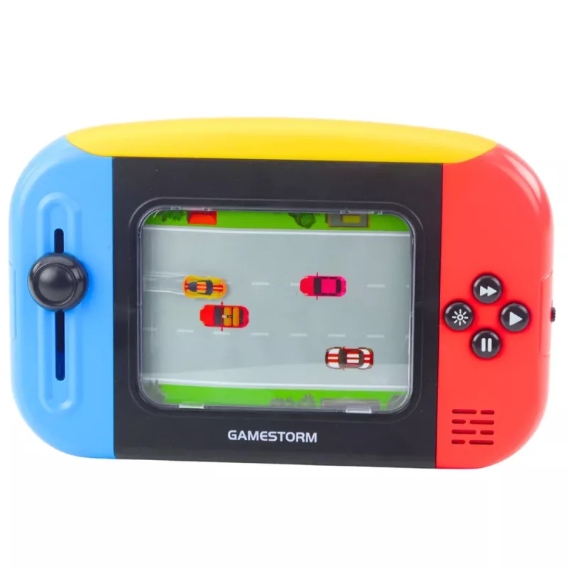 LEAN TOYS Consola Jogo de Aventura Arcade Sons Ecrã Retroiluminado