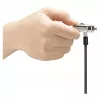 Kensington Cabo de Segurança 3 em 1 com Chave, 1,8 m (6 ft) - Preto/Prata