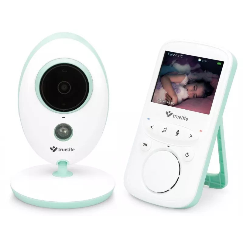 TrueLife NannyCam V24 Pro Monitor de Bebé Vídeo LCD 2,4 polegadas 20fps