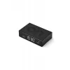 LEXON Flip Premium Despertador de Dois Lados Preto LR152N