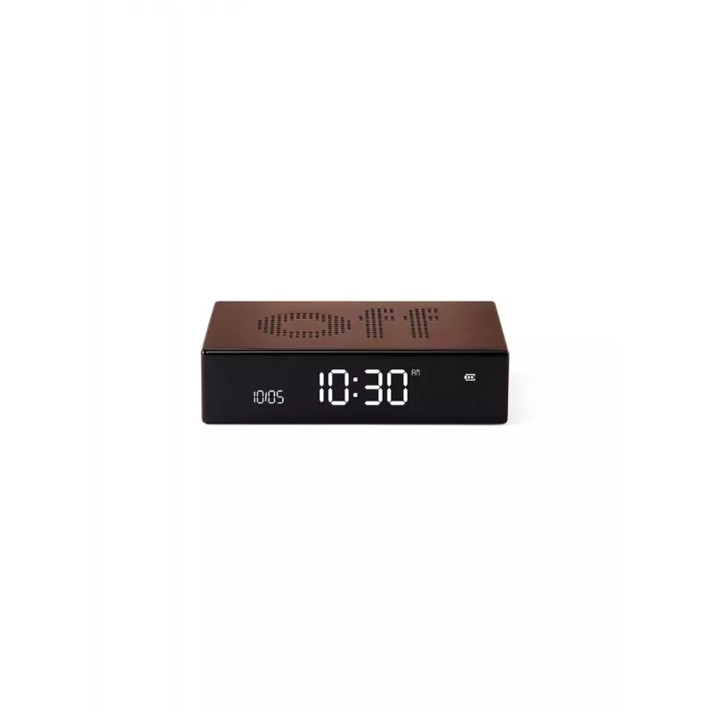Lexon Flip Premium Despertador de Dois Lados Bronze LR152BZ