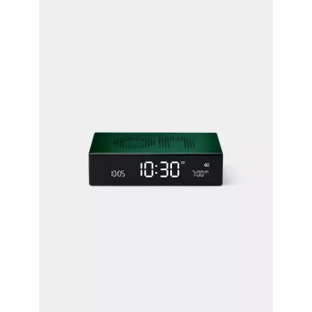 LEXON Flip Premium Despertador Digital Verde Escuro LR152DG1