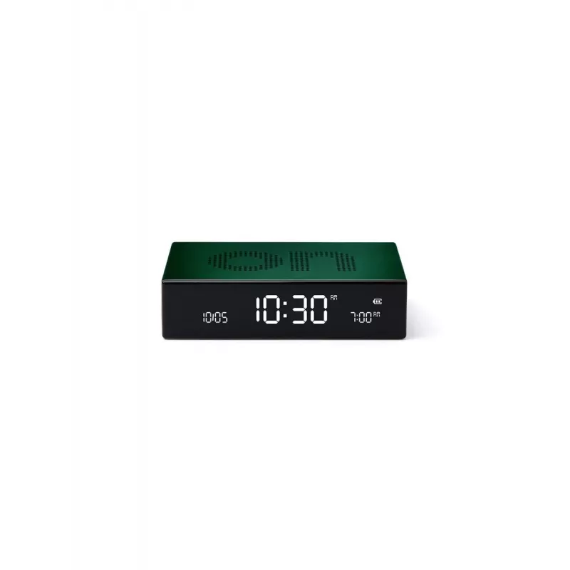 LEXON Flip Premium Despertador Digital Verde Escuro LR152DG1