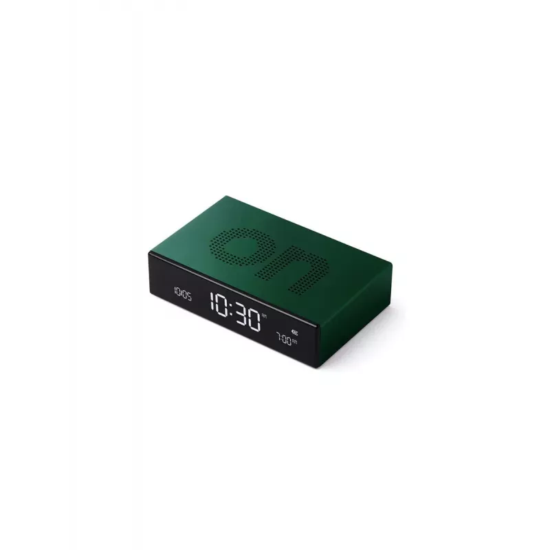 LEXON Flip Premium Despertador Digital Verde Escuro LR152DG1