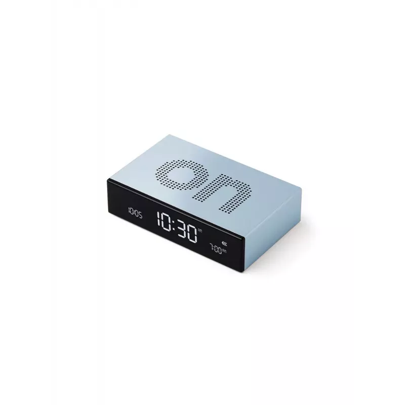Lexon Flip Premium Despertador Azul Claro LR152LB1