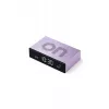 LEXON Flip Premium Despertador de Dois Lados Roxo LR152LL