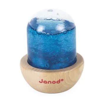 Janod Bola de Neve Sensorial com Brilho Azul 12m+