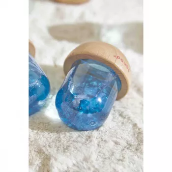Janod Bola de Neve Sensorial com Brilho Azul 12m+