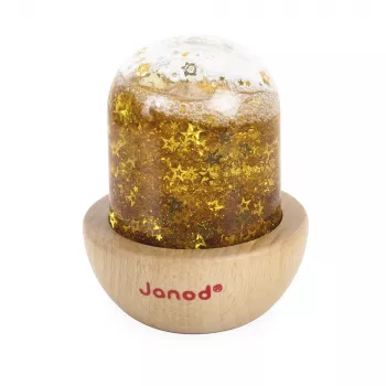 Janod Bola de Neve Sensorial Amarela a partir de 12 meses