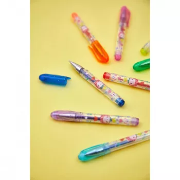 Janod Canetas de Gel Mini 8 Cores Fruity Cuties 6+