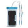 Bolsa à prova de água para telemóvel Seawag Element Proof Case (branca/azul)