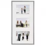 Hama Madrid moldura para 3 fotografias 10x15 cm, prata, 23x45 cm