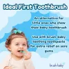 BRUSH BABY Escova de Dentes Mordedor pack de 2 para Bebés 10-36 Meses