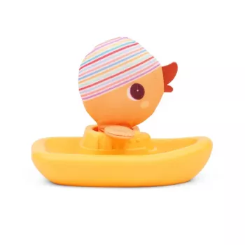 Lilliputiens Brinquedo de banho barco com pato de peluche Gaspard 6m+