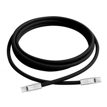 Newell Cabo USB-C para USB-C 100W 2m silicone preto